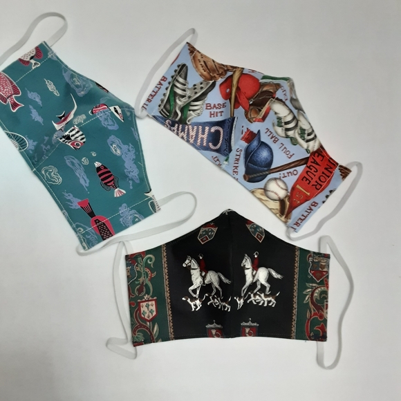 3 Boy Youth Face Covering, Face Mask - Picture 2 of 2